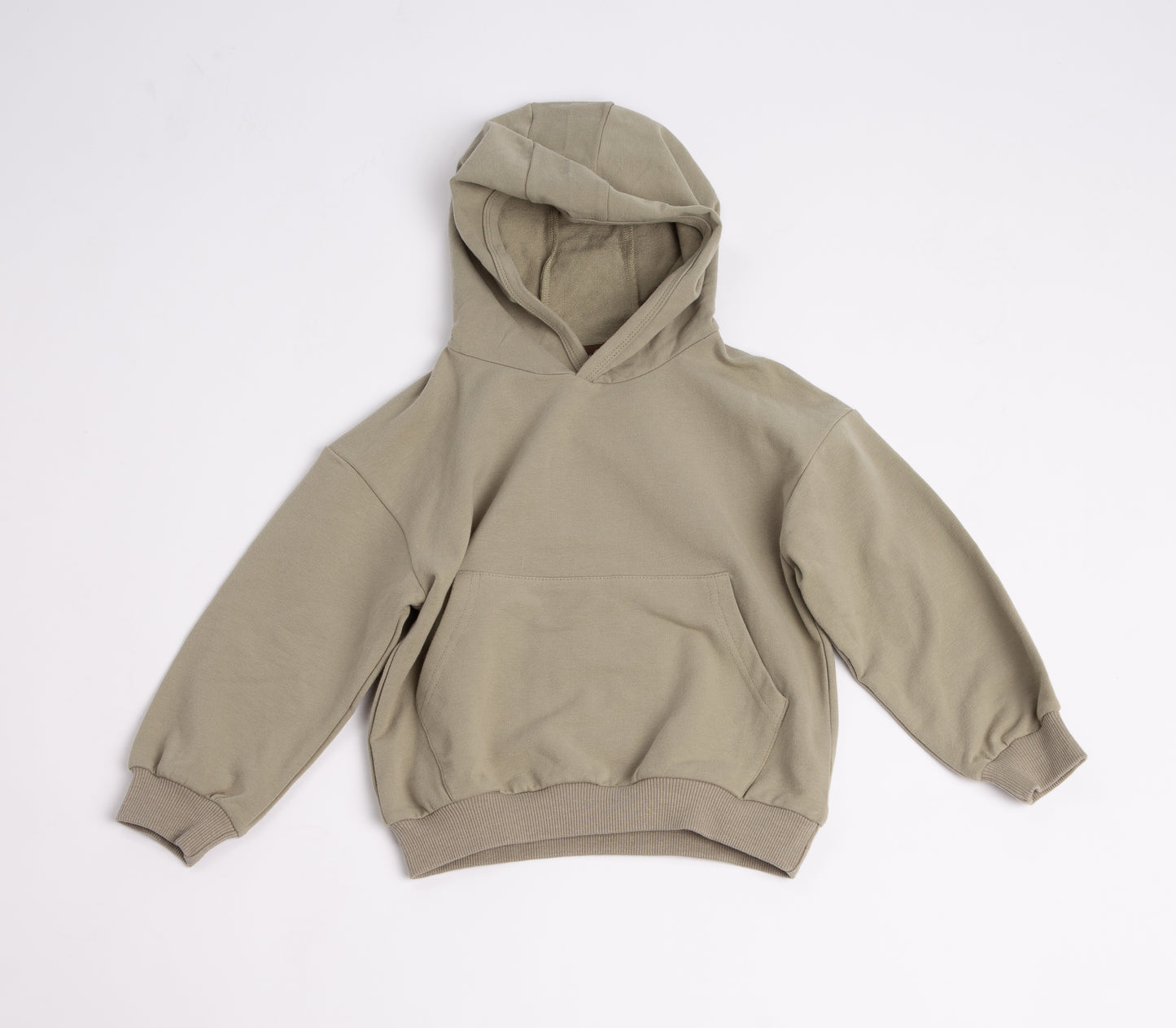 Cam Hoodie, organic baby clothing, green. 